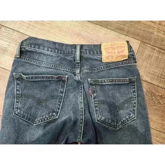 New Levis 511 Slim Fit Straight Leg Jeans Mens 29x32 Dark Wash - Picture 4 of 6